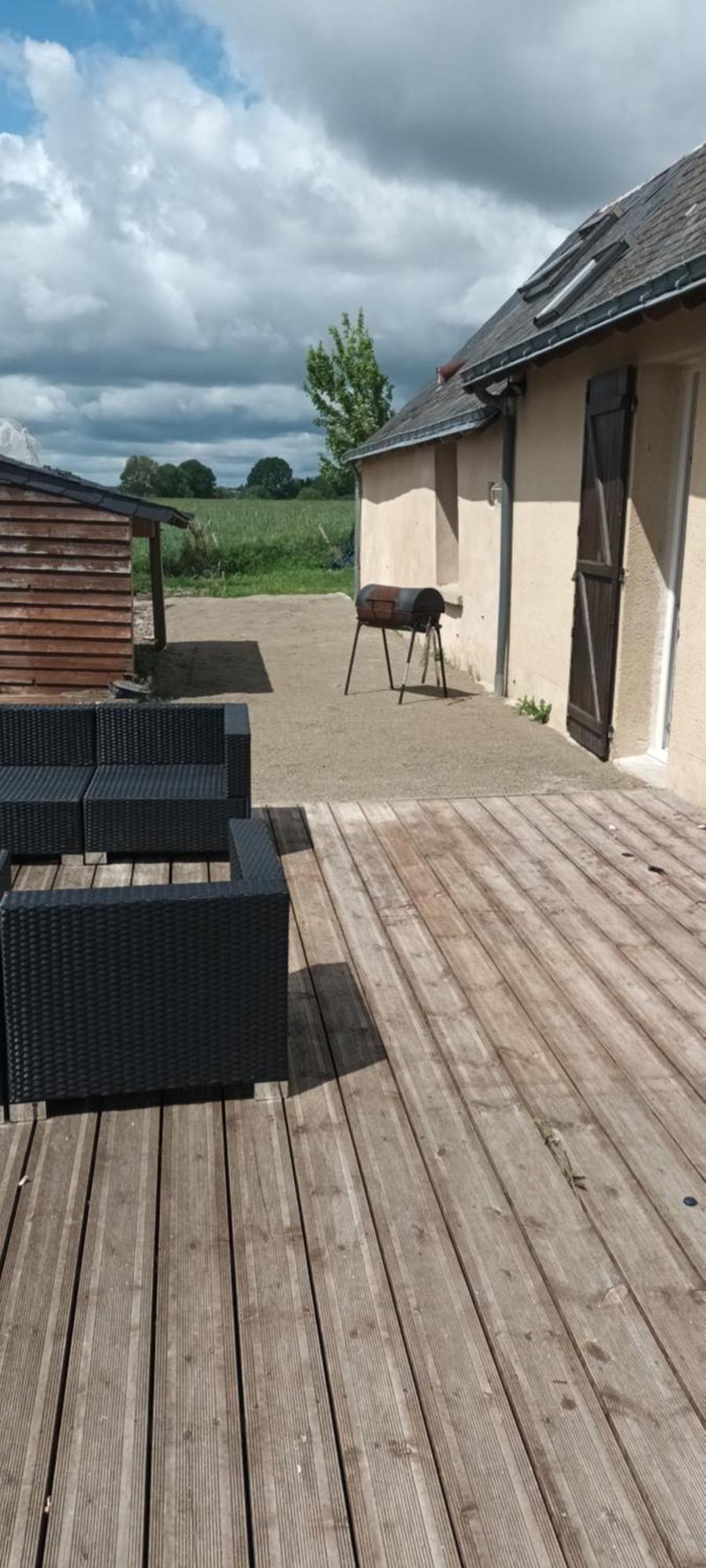 Maison De Campagne Seiches-sur-le-Loir Exteriér fotografie